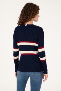 PULL FEMME FIRENZ NAVY BLUE