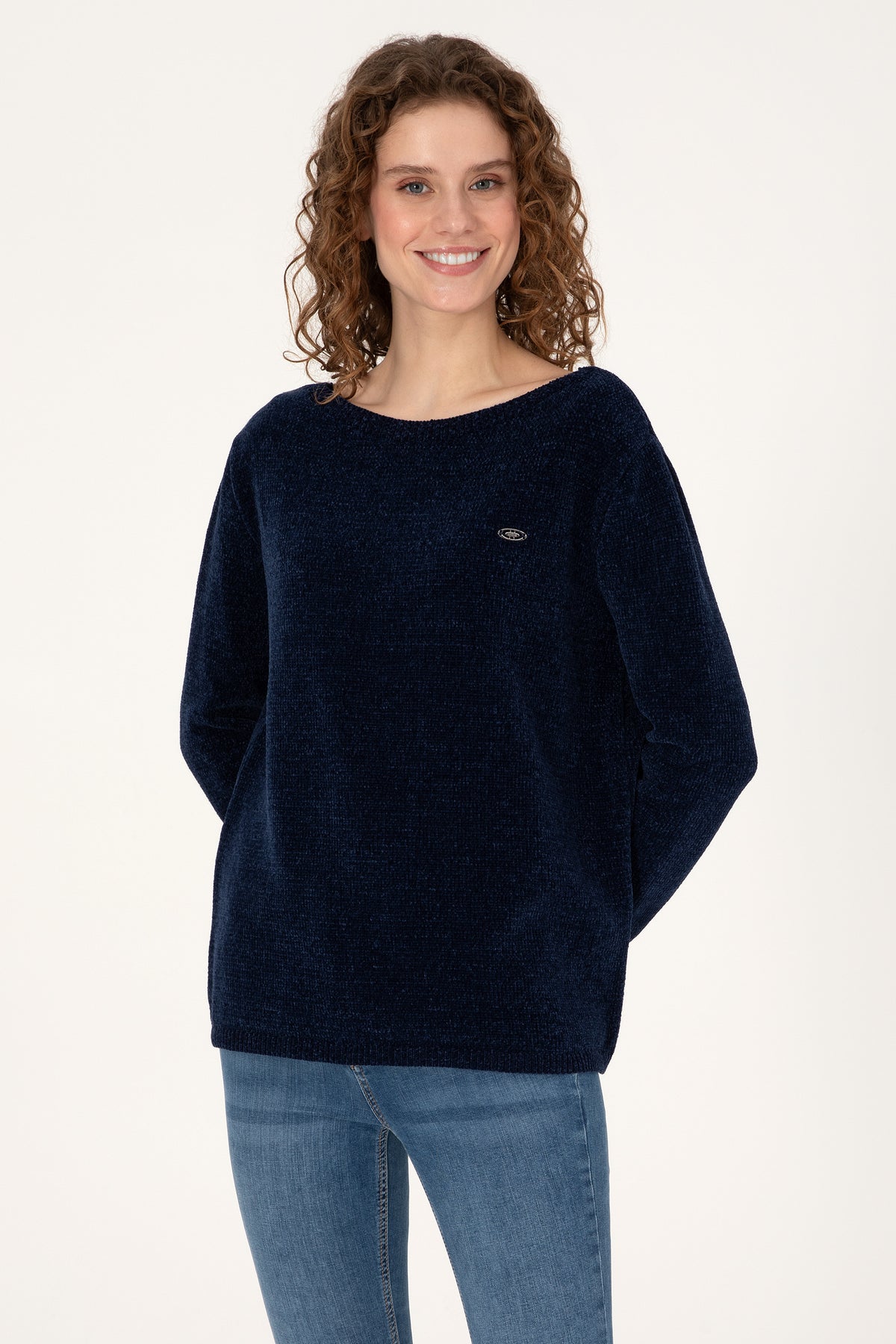 PULL FEMME STROK NAVY BLUE
