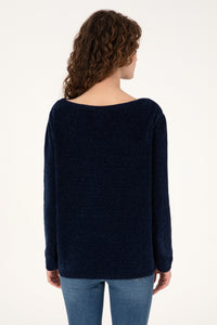PULL FEMME STROK NAVY BLUE
