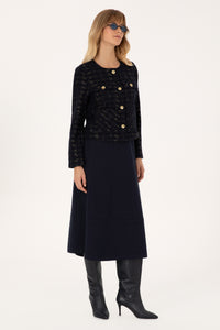 JUPE FEMME NERMAS NAVY BLUE