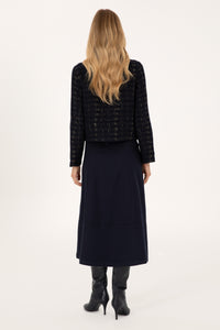 JUPE FEMME NERMAS NAVY BLUE