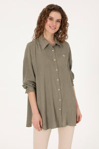 CHEMISE FEMME VESNA-TNK GREEN LIGHTE