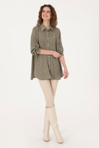 CHEMISE FEMME VESNA-TNK GREEN LIGHTE
