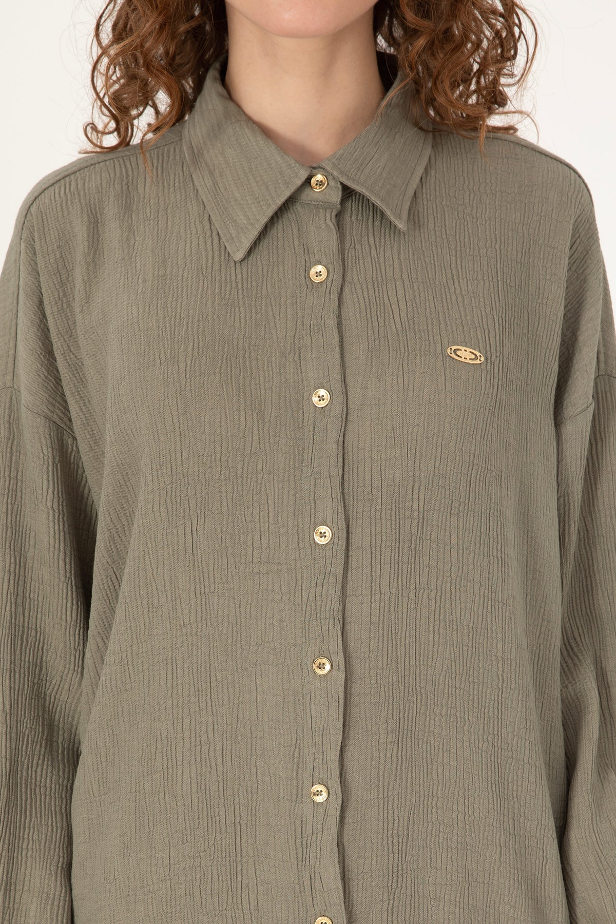 CHEMISE FEMME VESNA-TNK GREEN LIGHTE