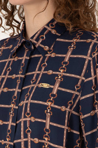ROBE FEMME CERMAS NAVY BLUE
