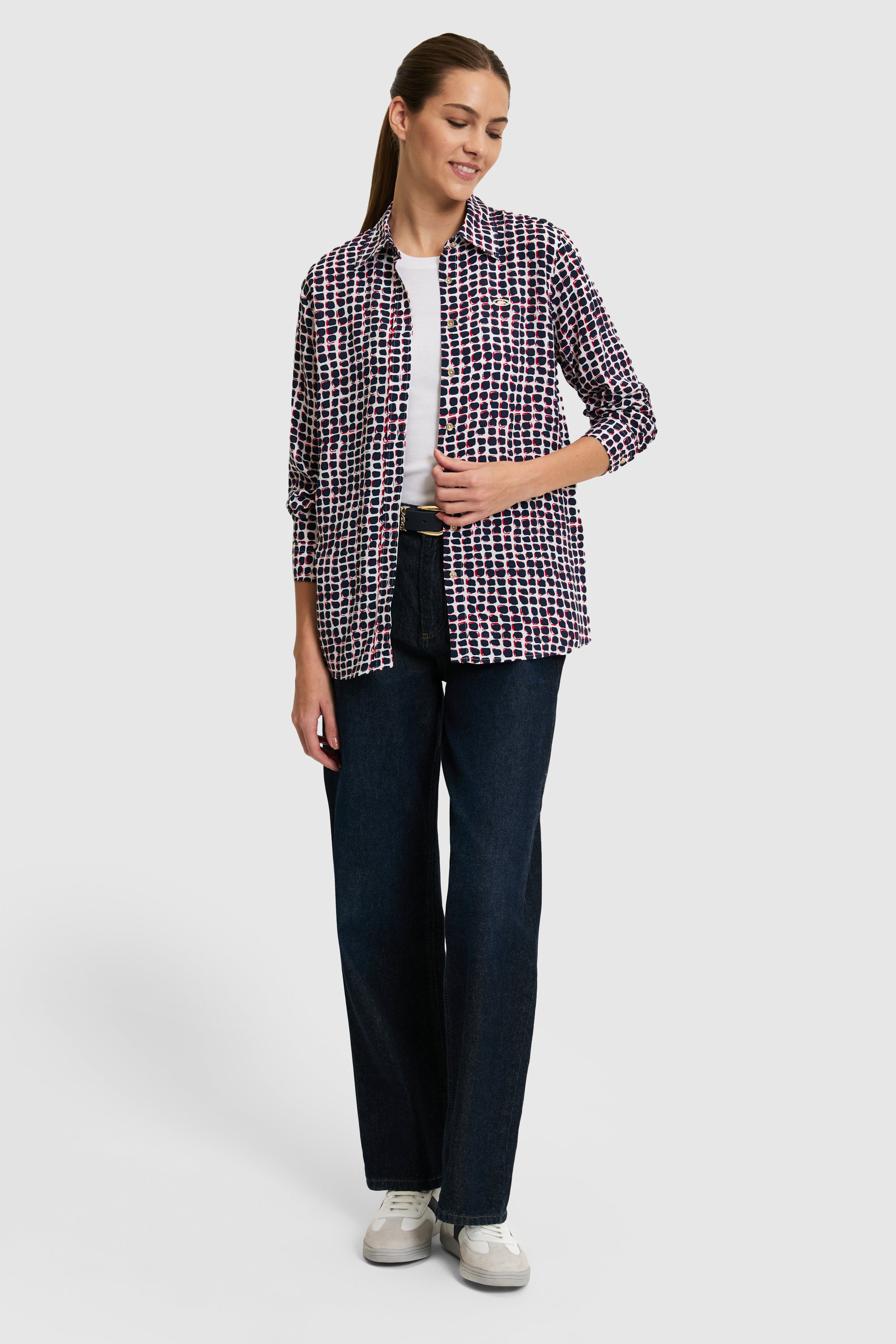 CHEMISE FEMME BELDO NAVY-BLUE