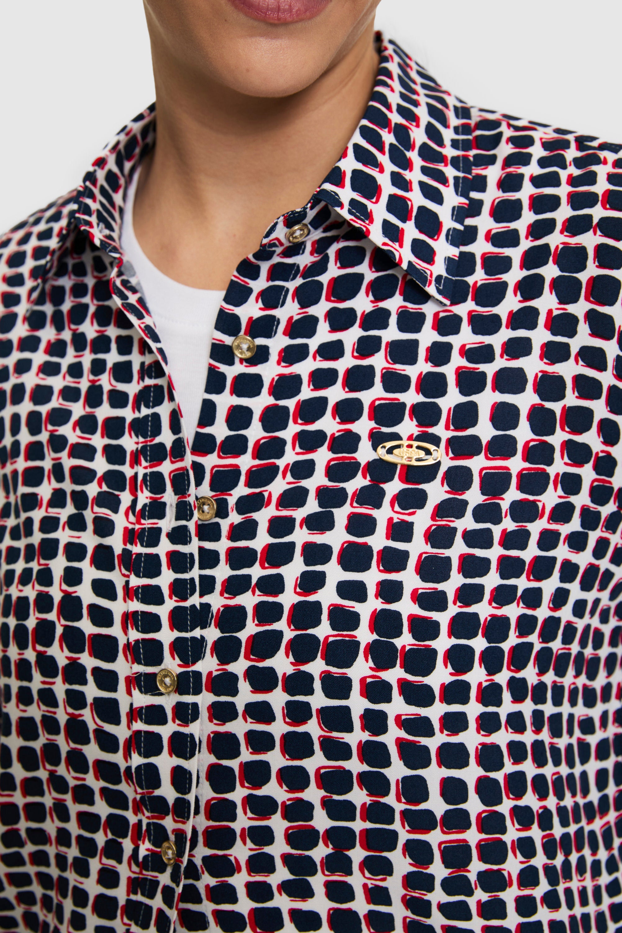 CHEMISE FEMME BELDO NAVY-BLUE