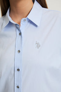 CHEMISE FEMME CRISY BLUE-LIGHT