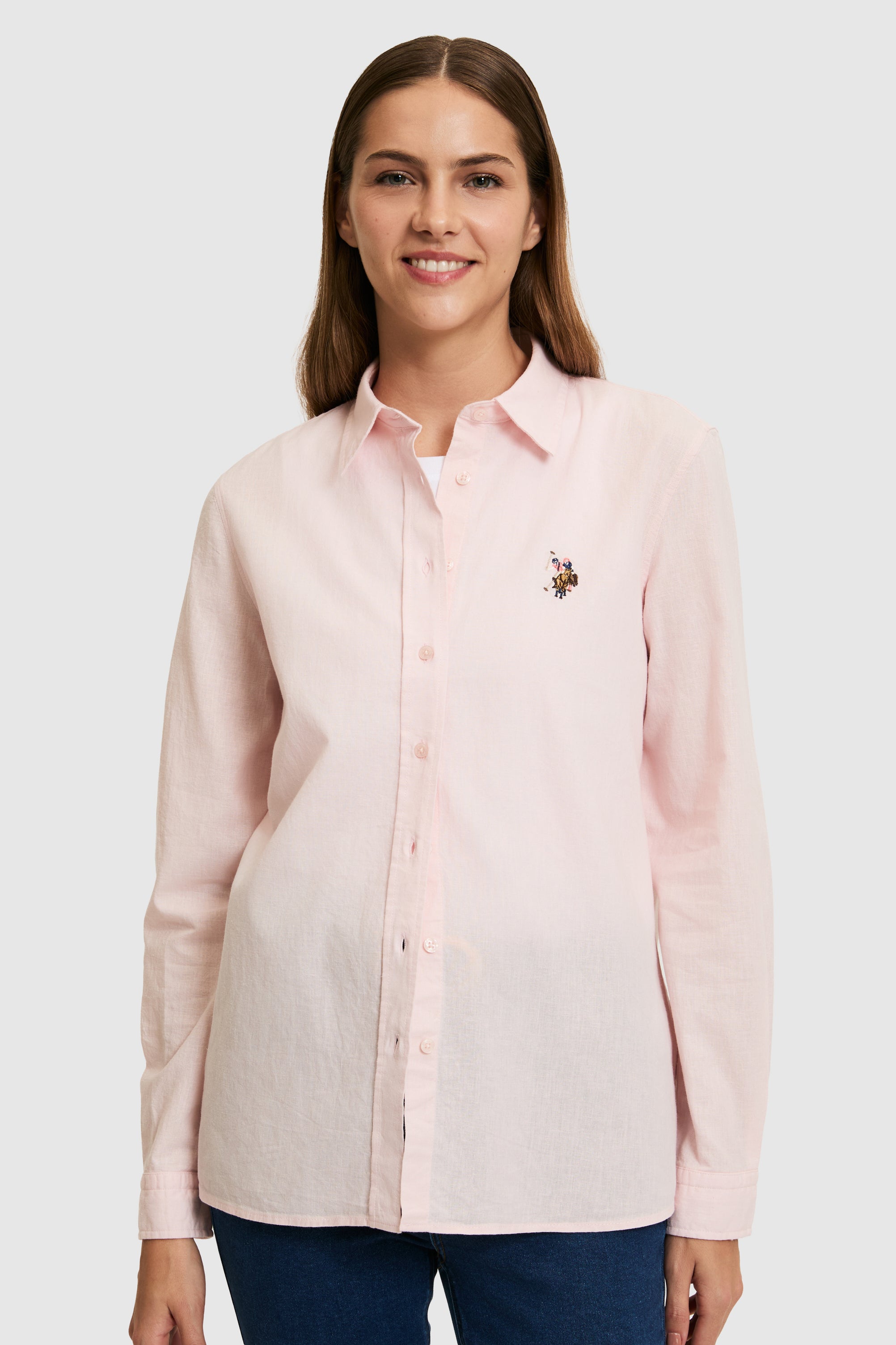 CHEMISE FEMME ELMY PINK LIGHT