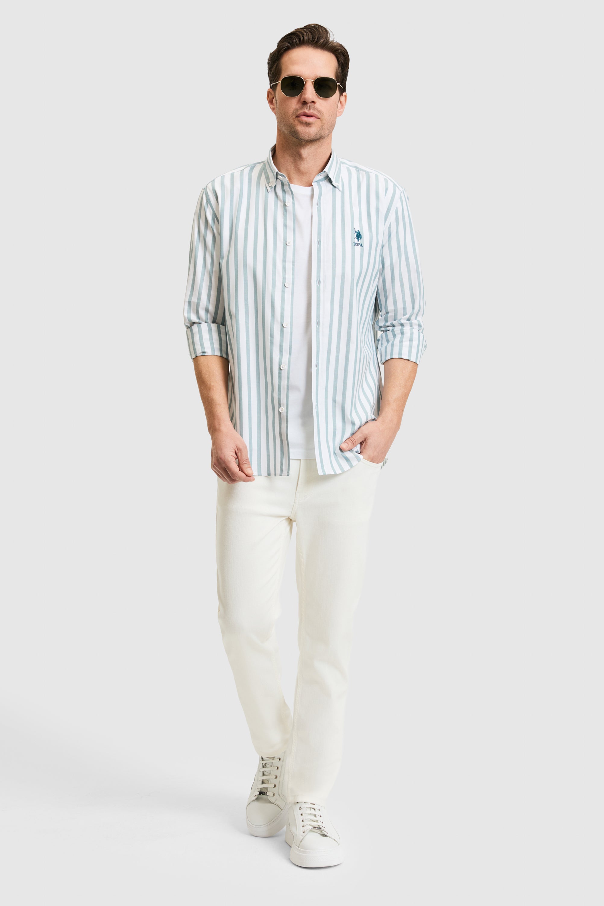 CHEMISE HOMME EMLA PETROLE