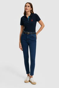 T-SHIRT FEMME TPO1 NAVY-BLUE