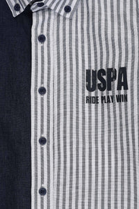 CHEMISE GARCON T-PORTKIDS NAVY-BLUE
