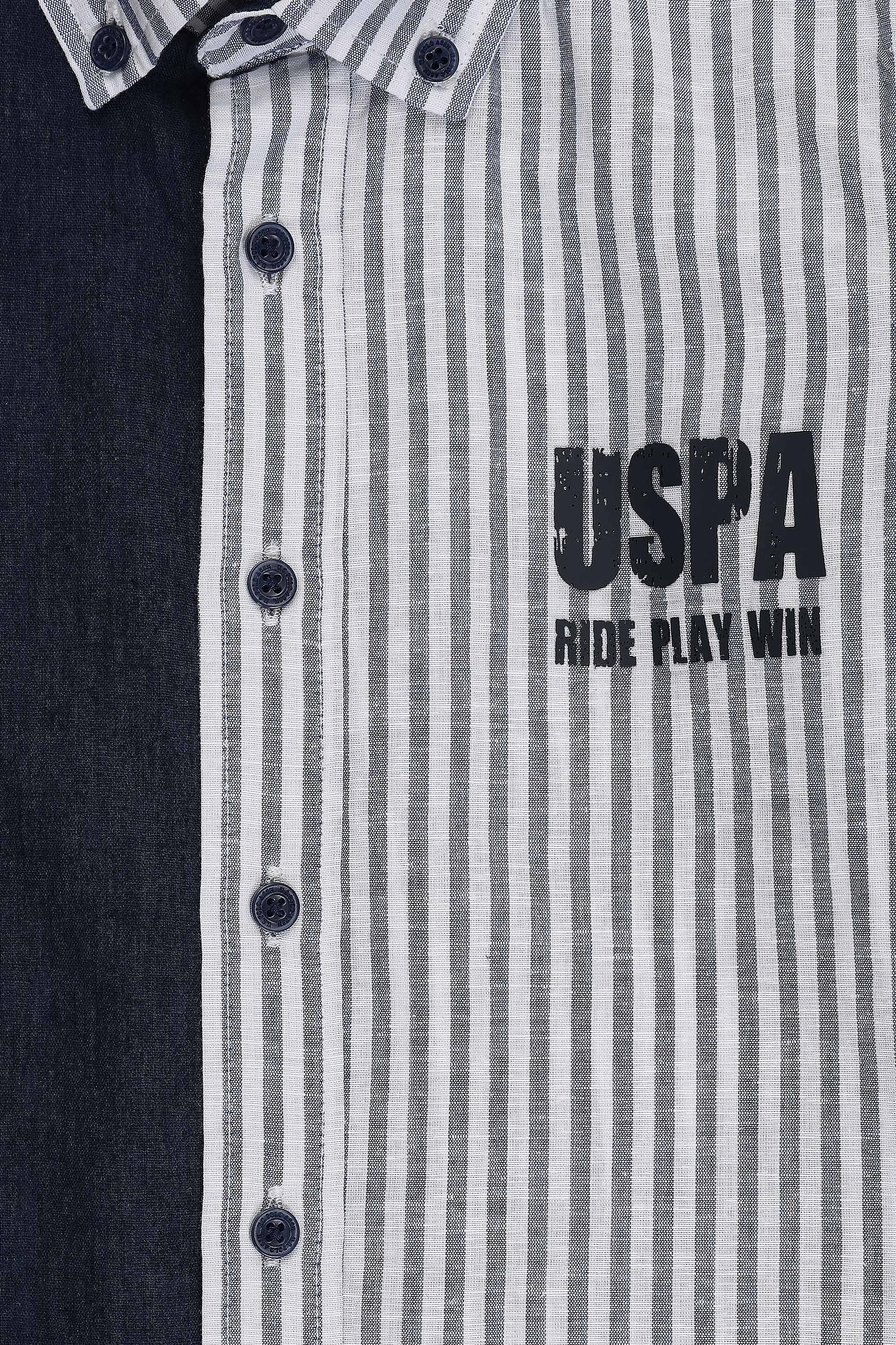CHEMISE GARCON T-PORTKIDS NAVY-BLUE