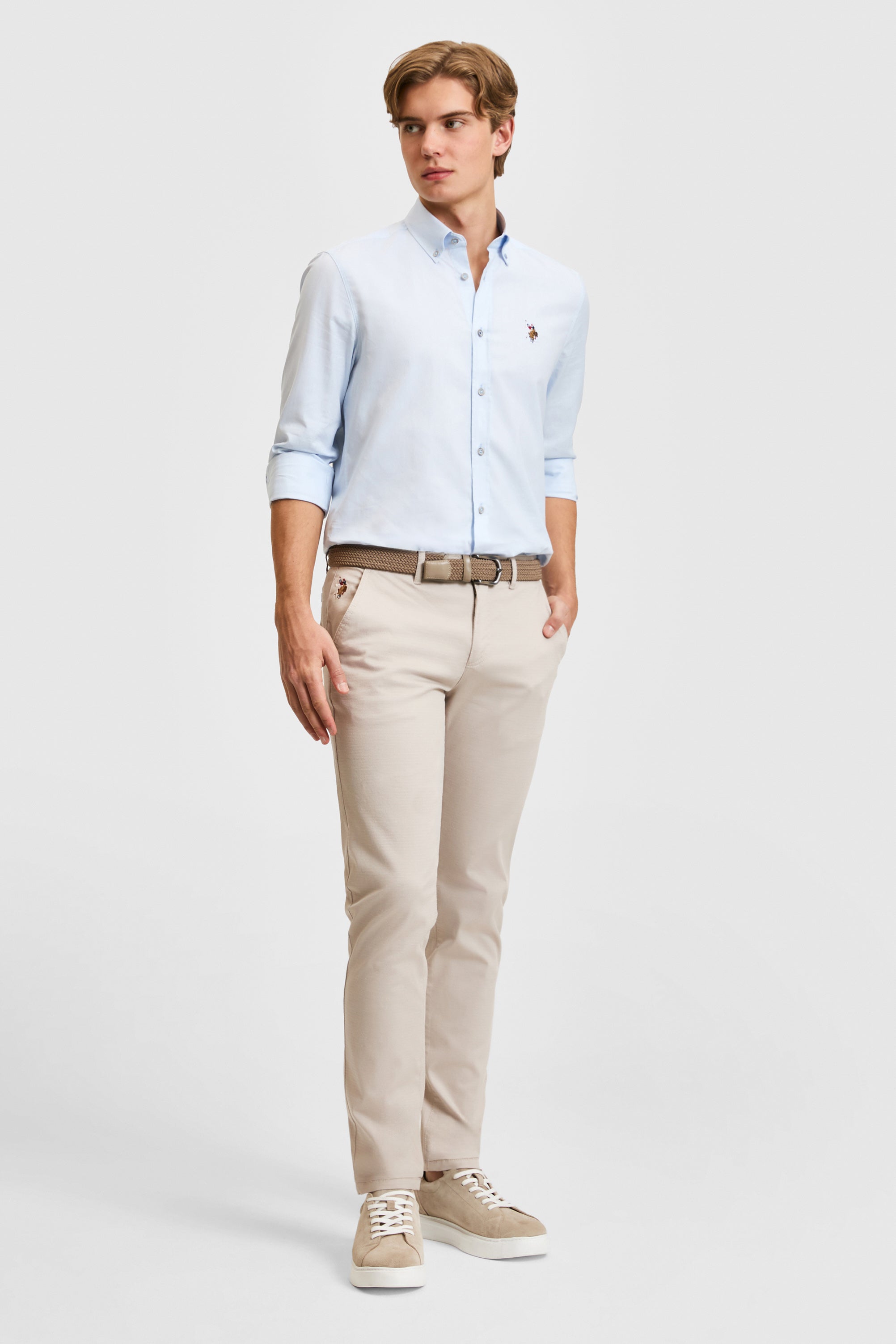 CHEMISE HOMME CEDCOLOR BLUE-LIGHT