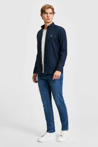 CHEMISE HOMME CEDCOLOR NAVY-BLUE