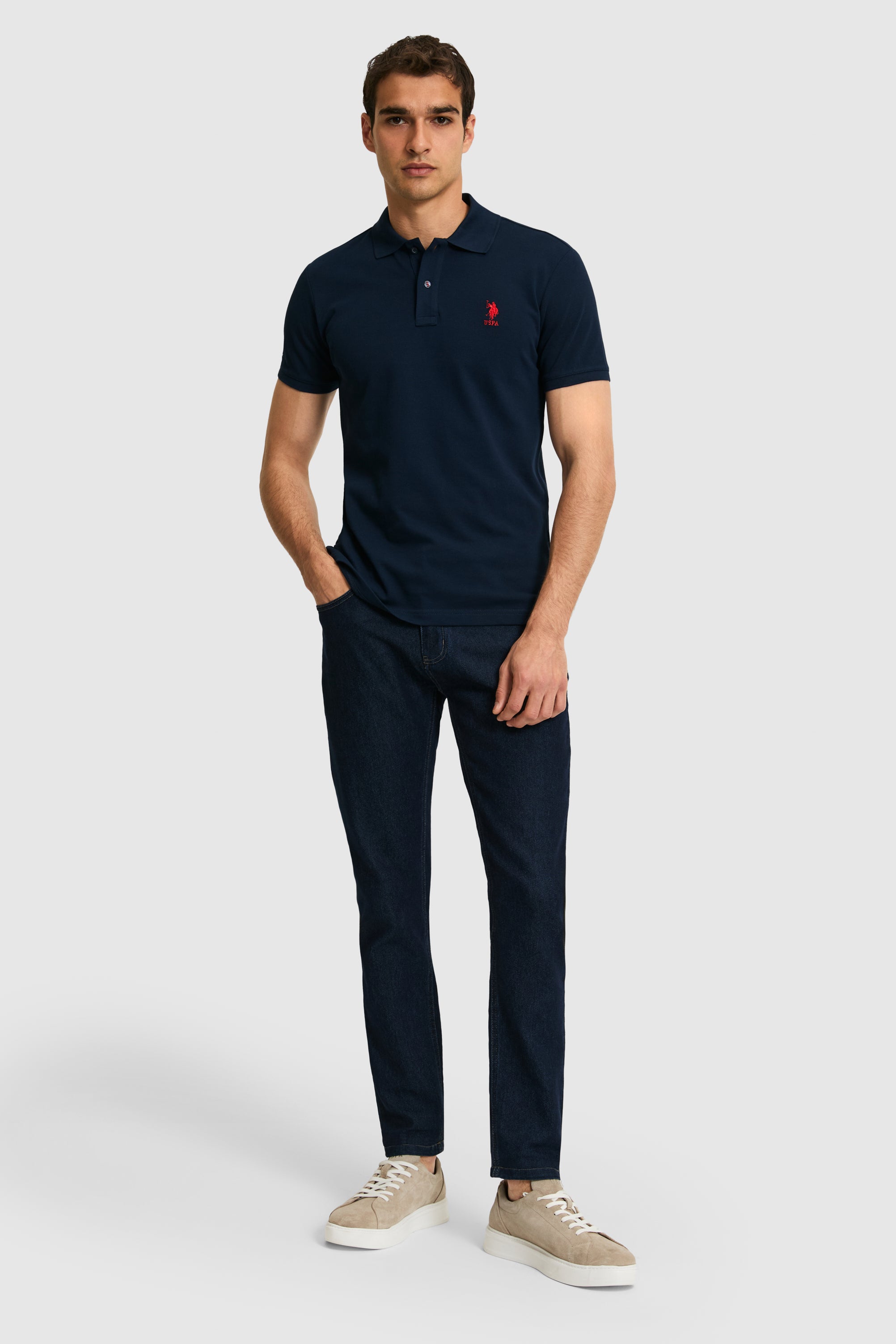 T-SHIRT HOMME TP04 NAVY-BLUE
