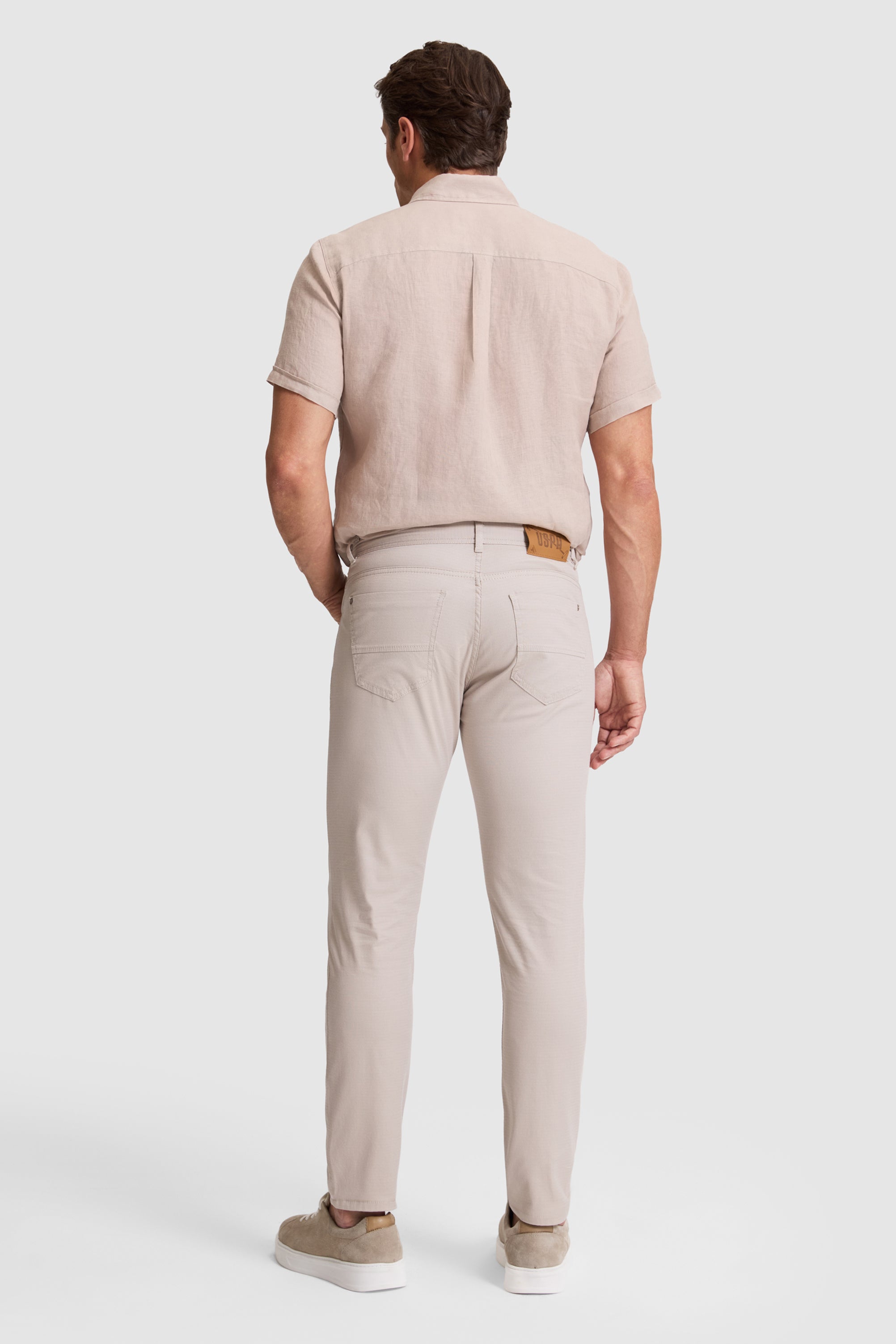 PANTALON CHINOS BASIC HOMME MICHES STONE