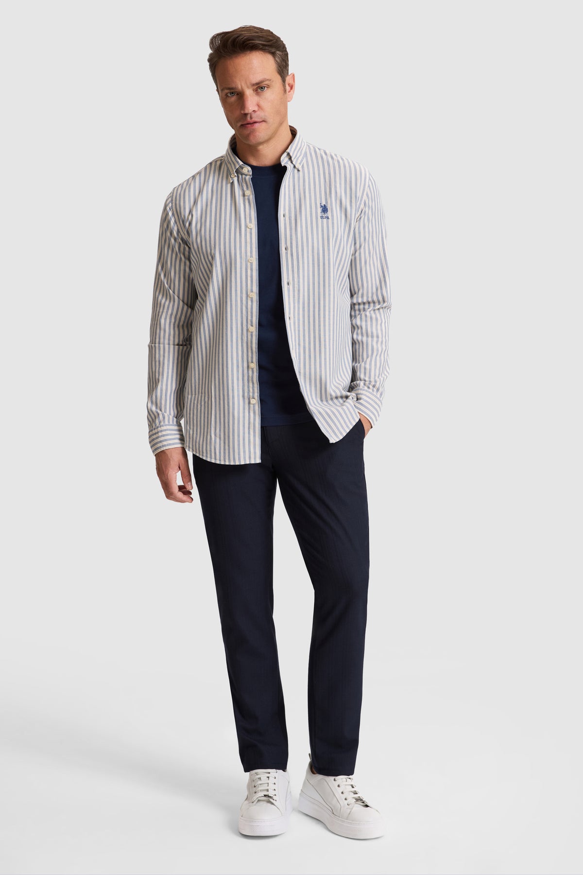 Chemise COKA Homme NAVY BLUE