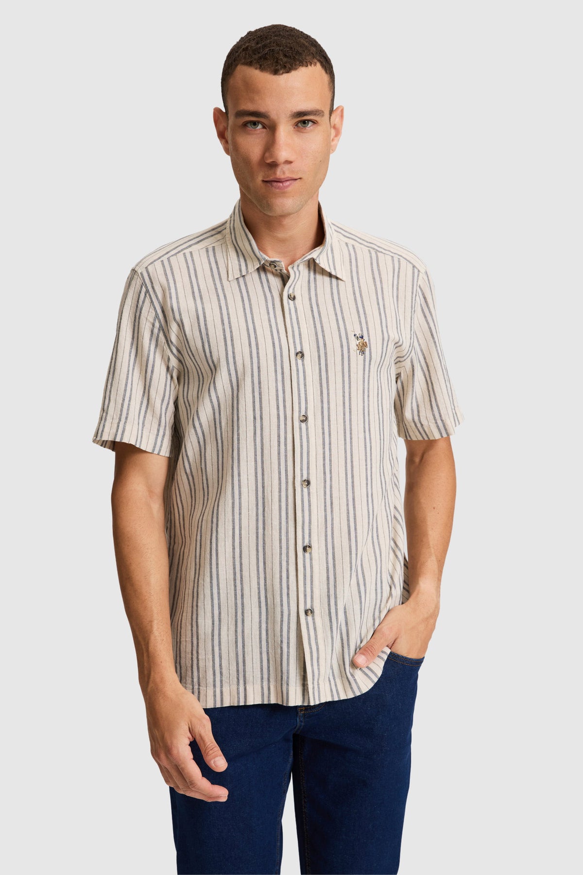 Chemise MOJA Homme BROWN CAMEL