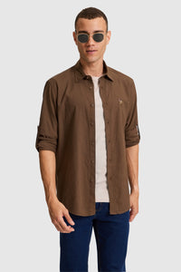 Chemise ENZO Homme BROWN