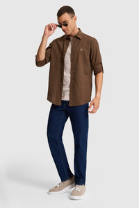 Chemise ENZO Homme BROWN