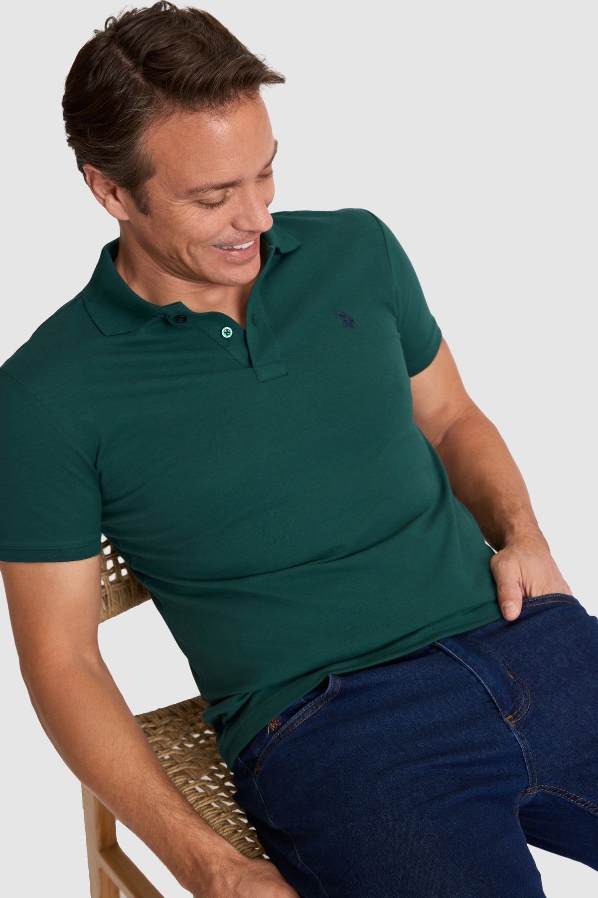 T SHIRT GTP04 Homme GREEN FONCE