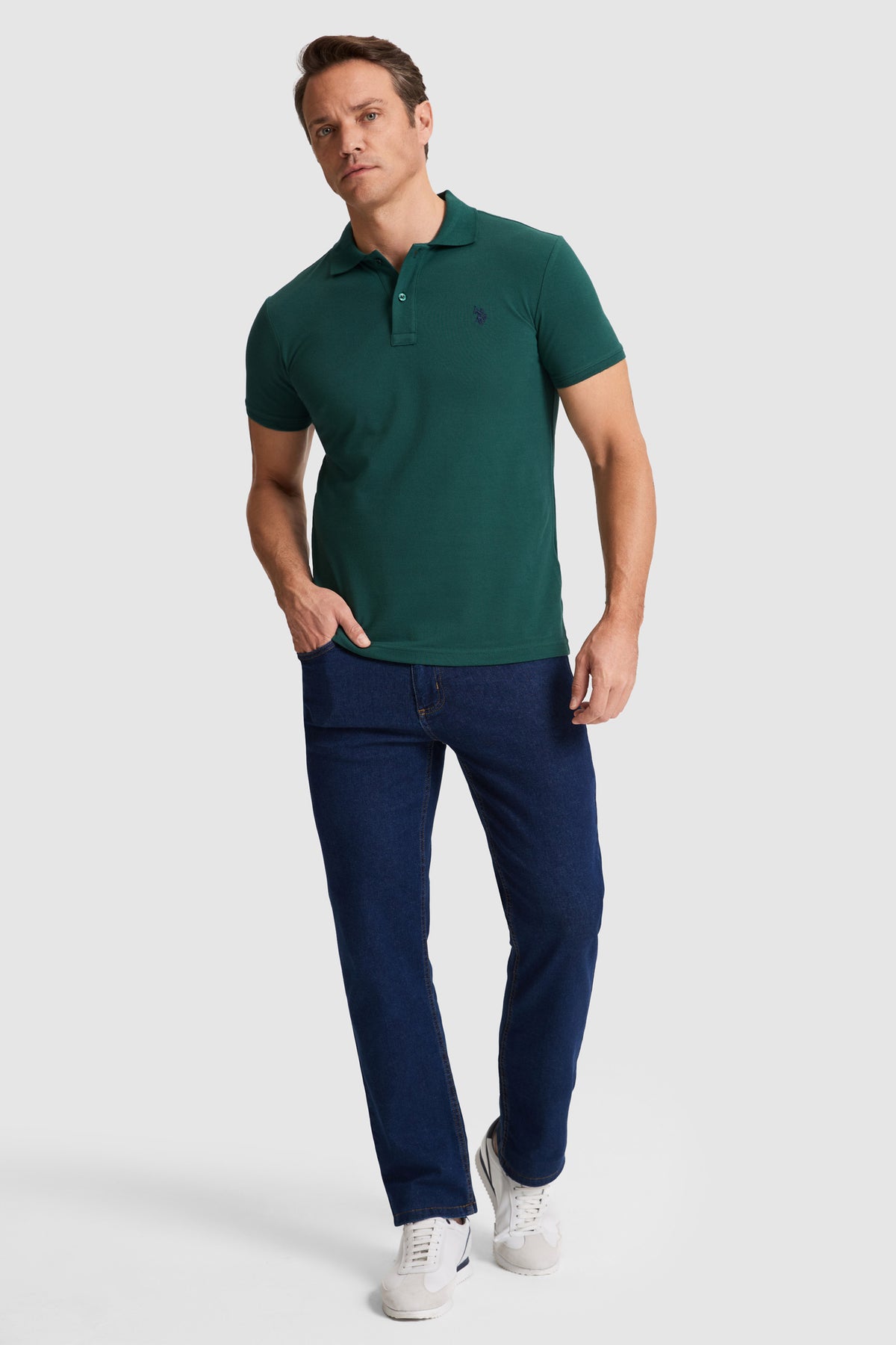 T SHIRT GTP04 Homme GREEN FONCE