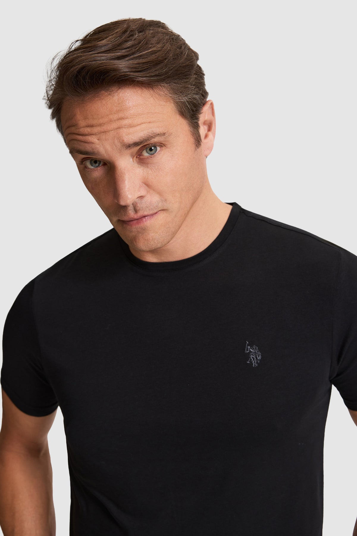 T SHIRT GTS01 Homme BLACK