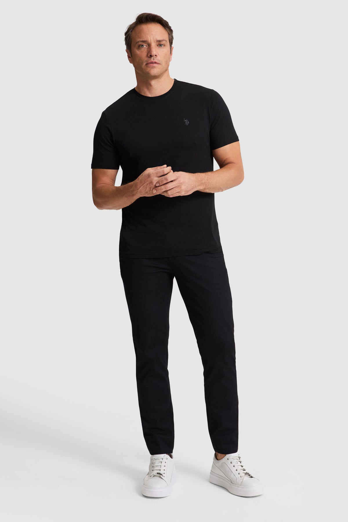 T SHIRT GTS01 Homme BLACK