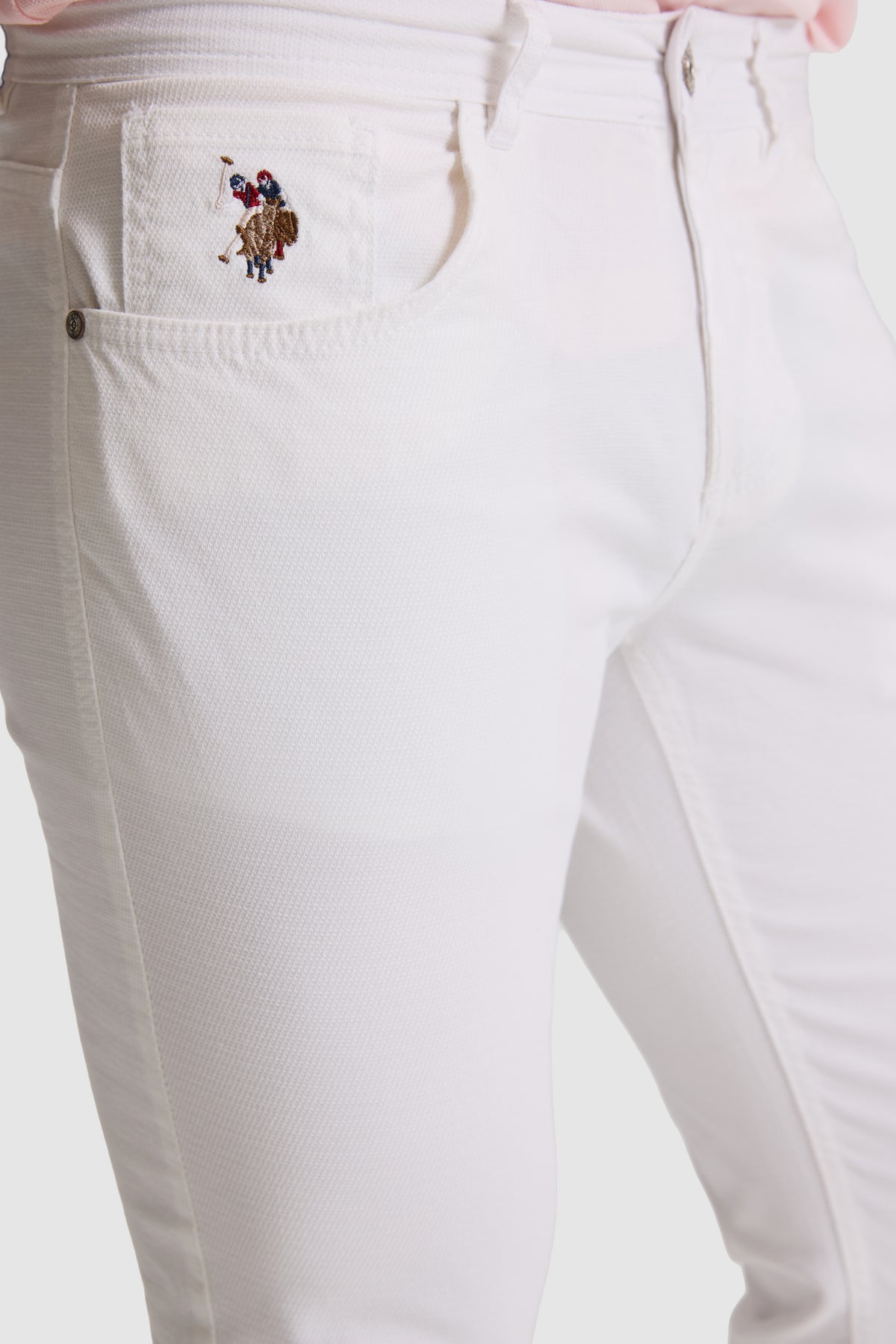 Pantalon MICHES Homme WHITE