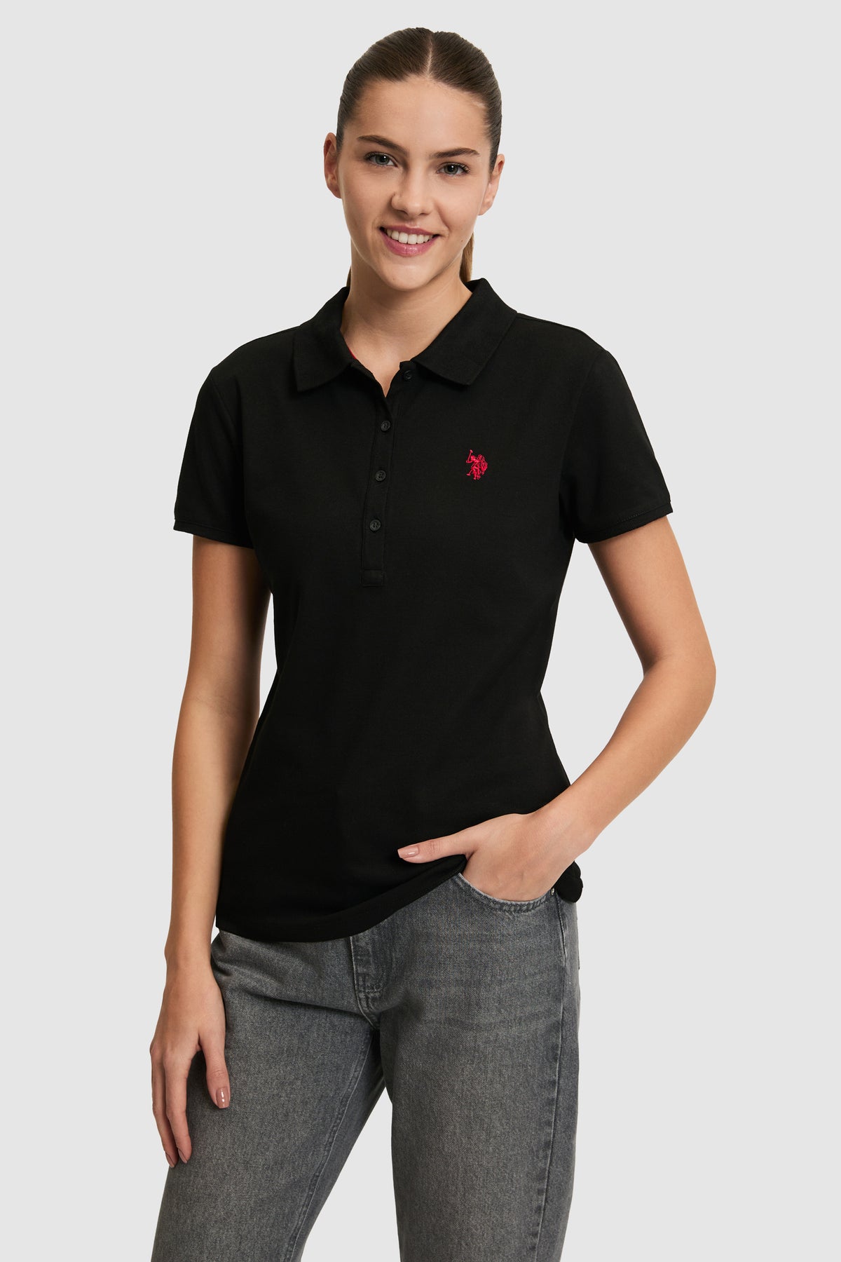 T SHIRT GTP Femme BLACK