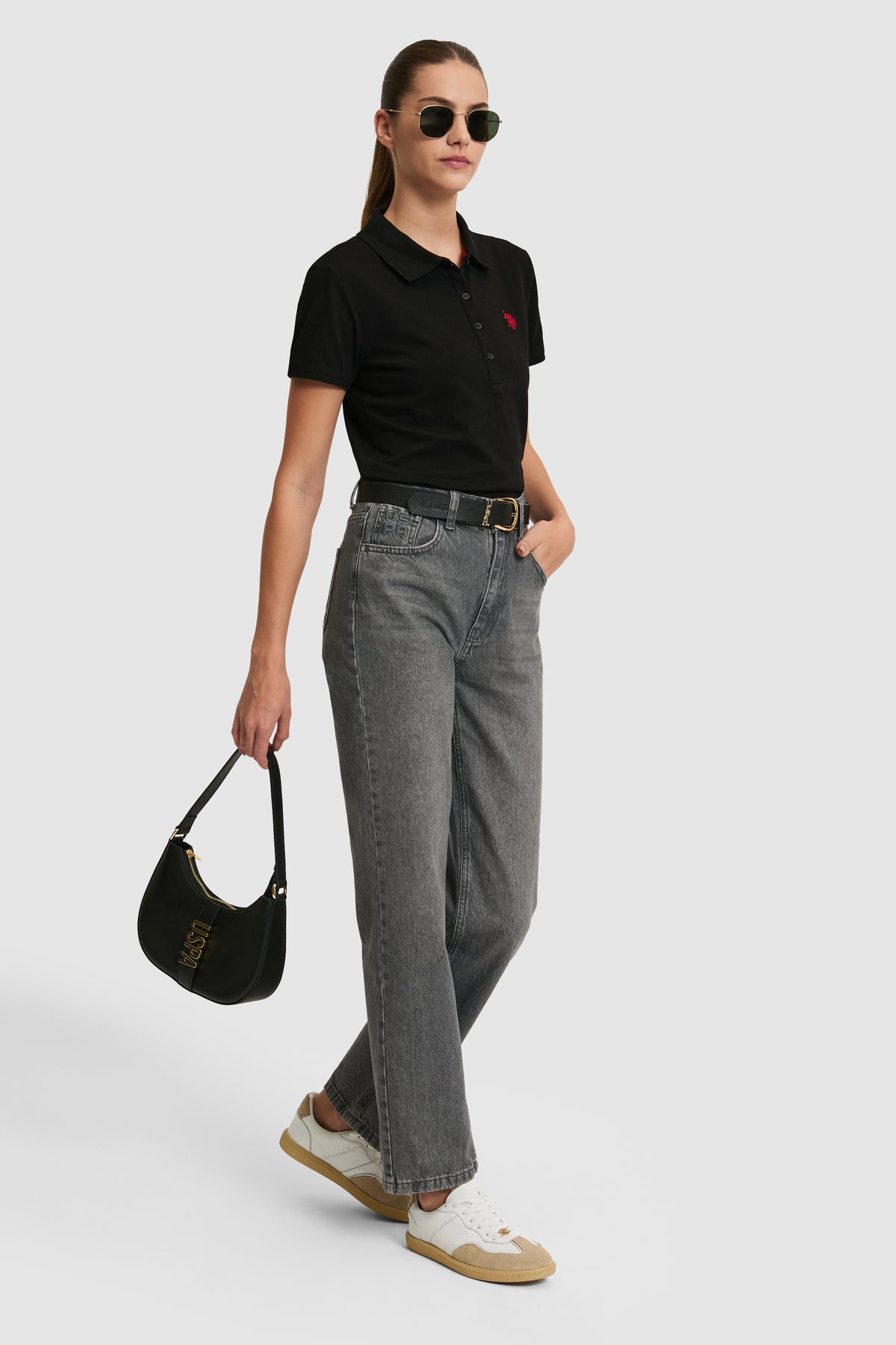 T SHIRT GTP Femme BLACK
