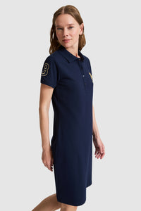 ROBE FEMME MTS022-075 NAVY BLUE