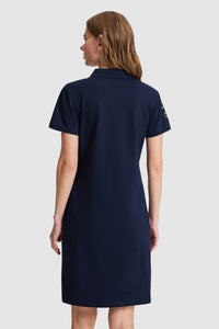 ROBE FEMME MTS022-075 NAVY BLUE