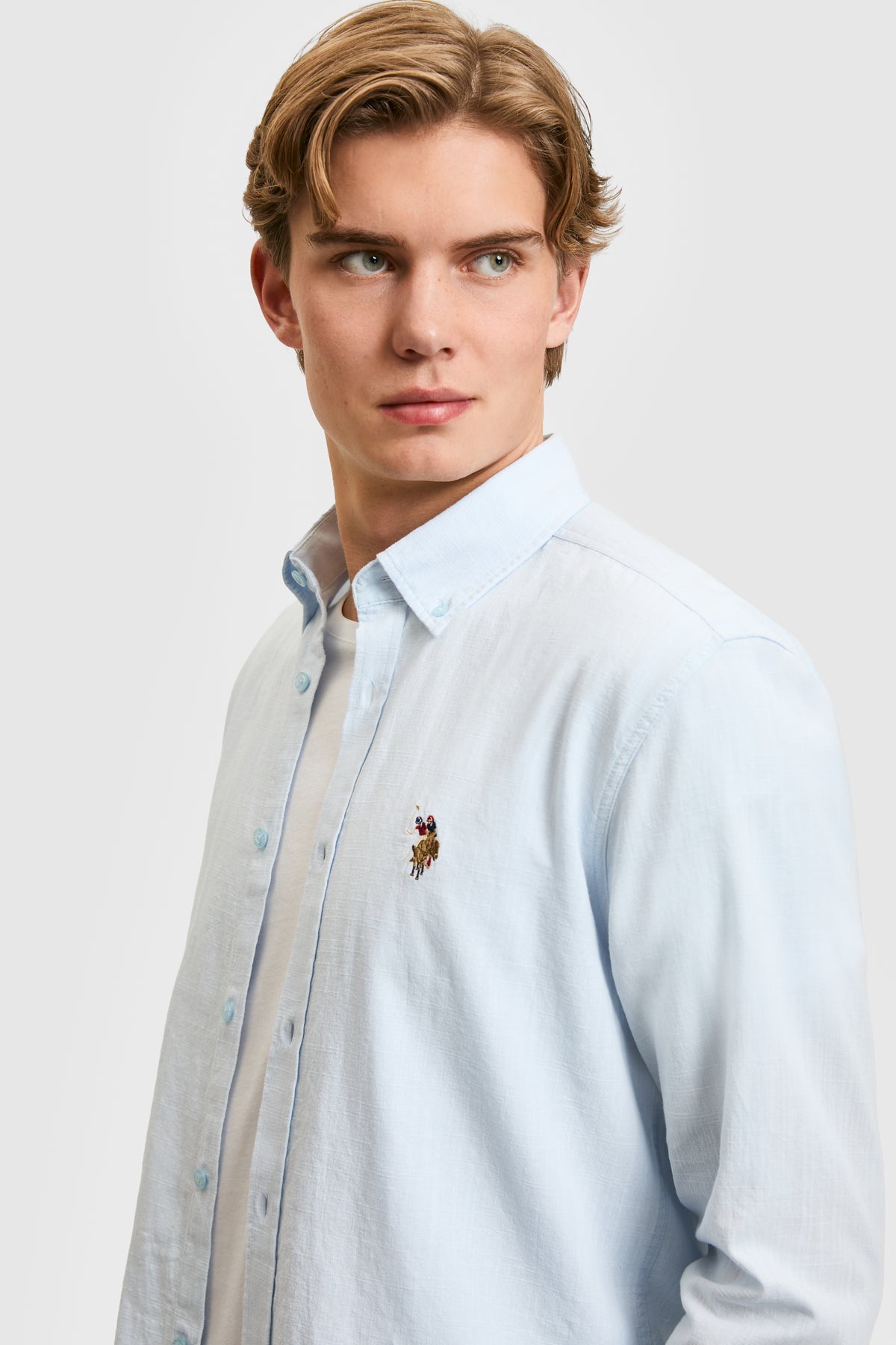 Chemise ENZOGL Homme BLUE LIGHT