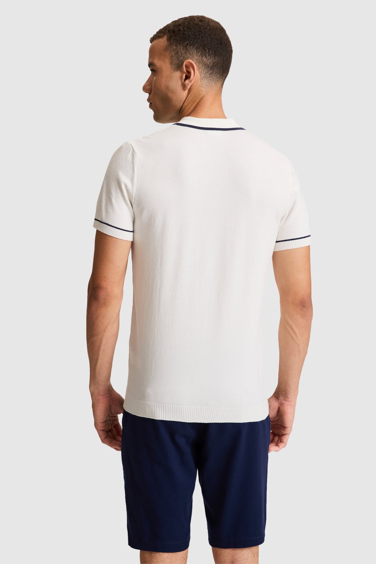 T-shirt tricoté DARIUS Homme Pearl