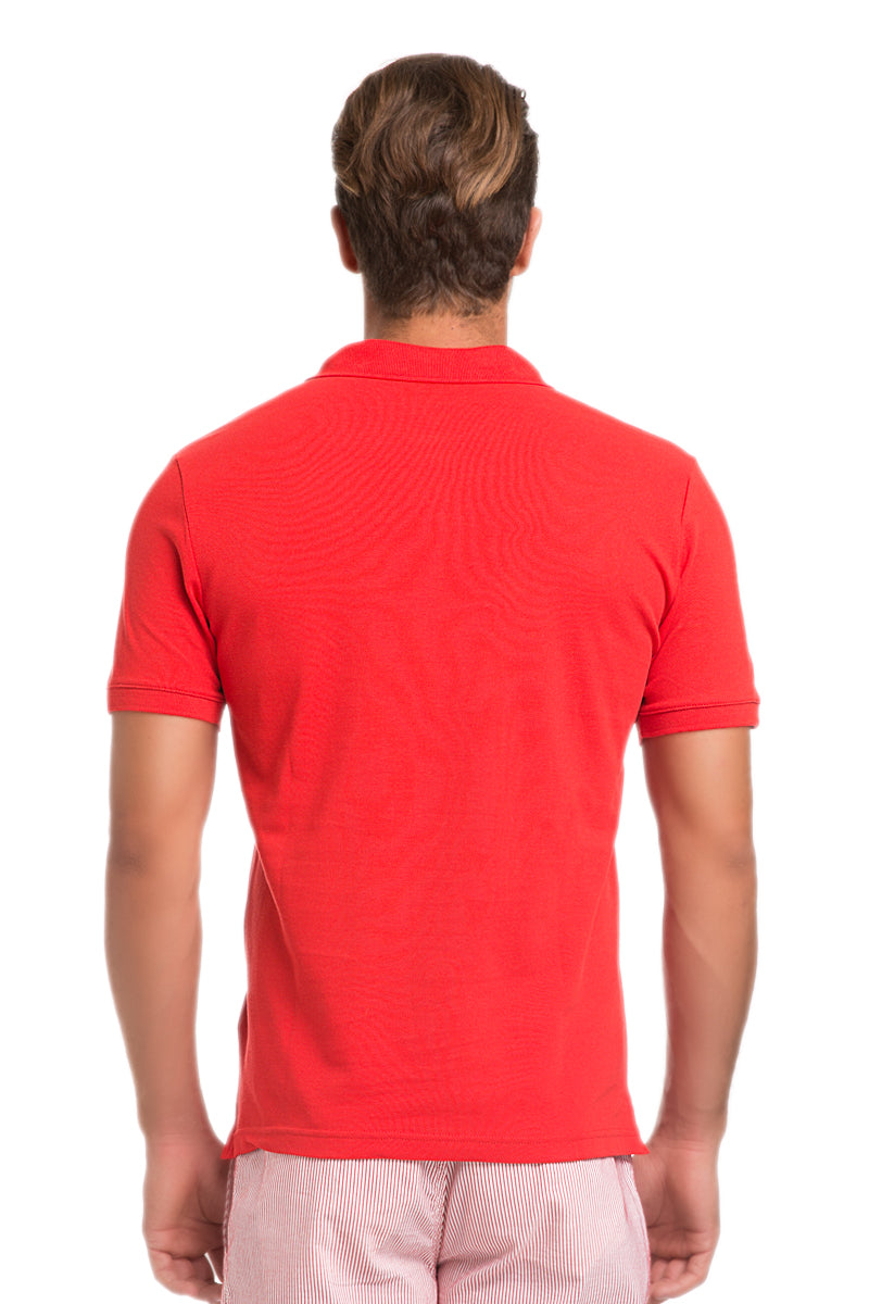 T-shirt POLO homme TP03I RED