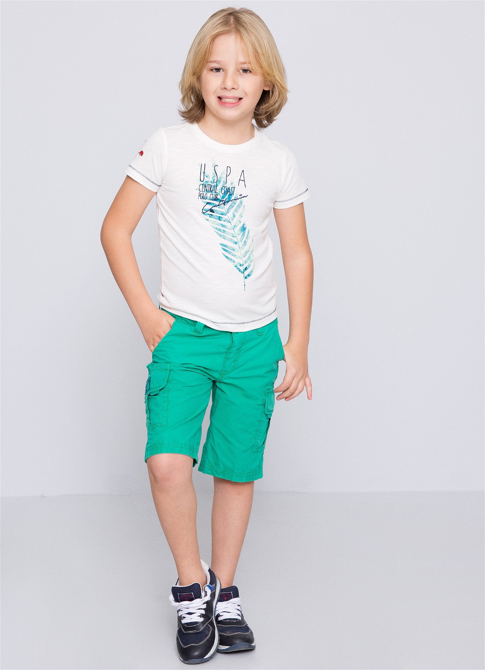 T-shirt garçon LUDO ECRU