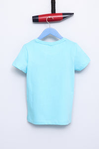 T-shirt garçon GEART BLUE AQUA