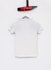 T-shirt garçon GEART WHITE