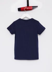 T-shirt garçon GEART NAVY-BLUE