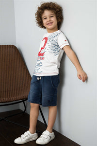 T-shirt garçon AJAYKIDS WHITE