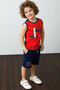 T-shirt garçon TARANTO RED