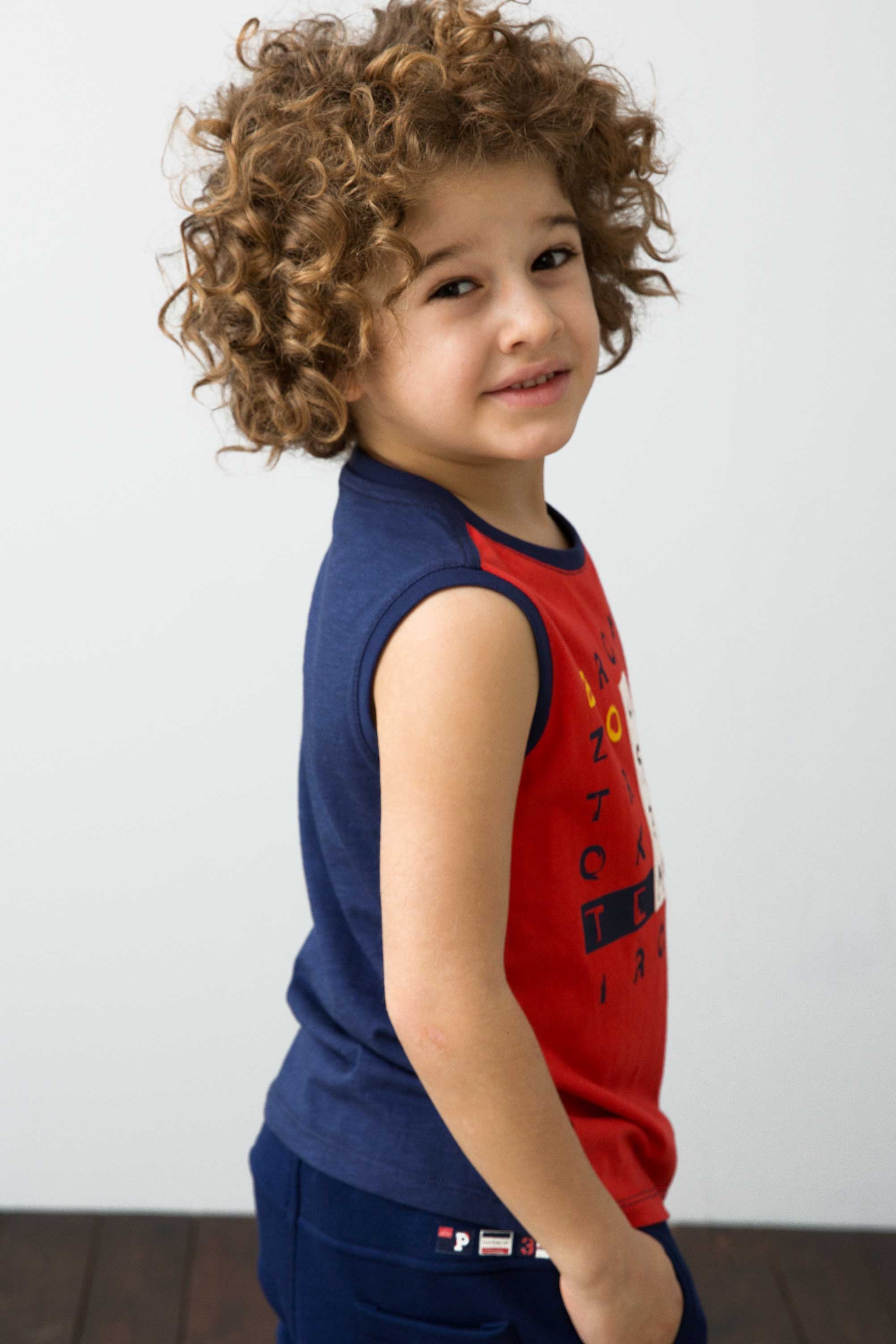 T-shirt garçon TARANTO RED