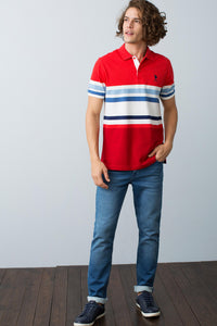 T-shirt POLO homme MASHONA RED