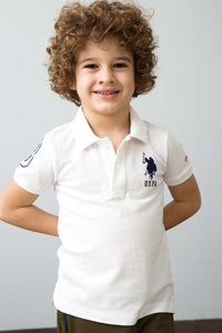 T-shirt garçon DT01I WHITE