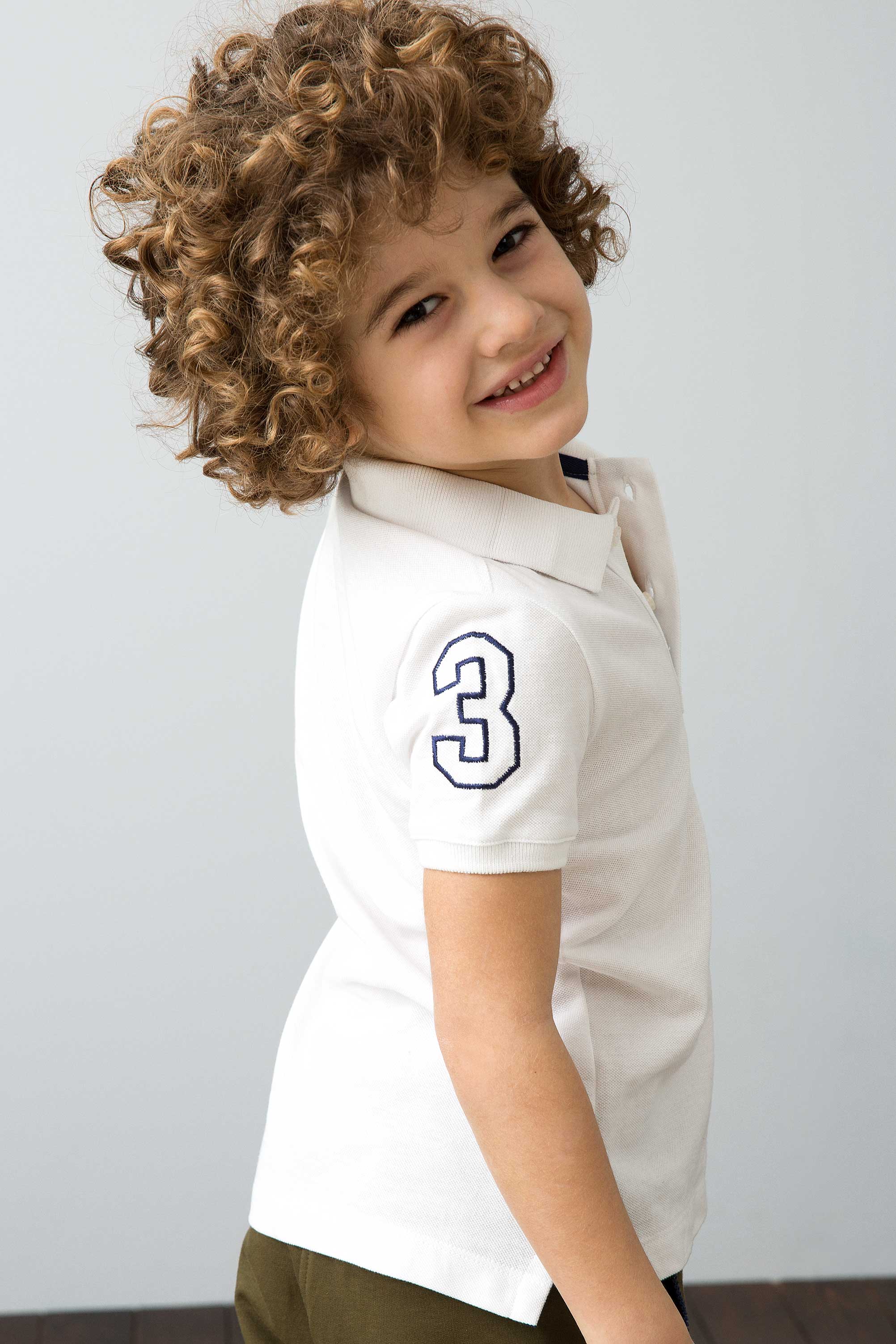 T-shirt garçon DT01I WHITE