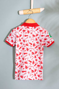 T-shirt garçon KATOOR PINK-FUSHIA