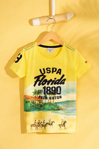 T-shirt garçon PINNER YELLOW