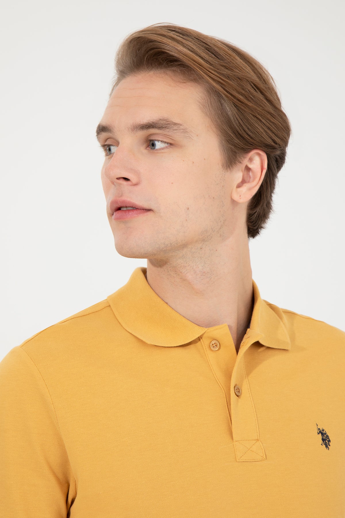 SWEAT-SHIRT HOMME GTP01 YELLOW FONCE